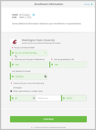 Parchment Enrollment Information